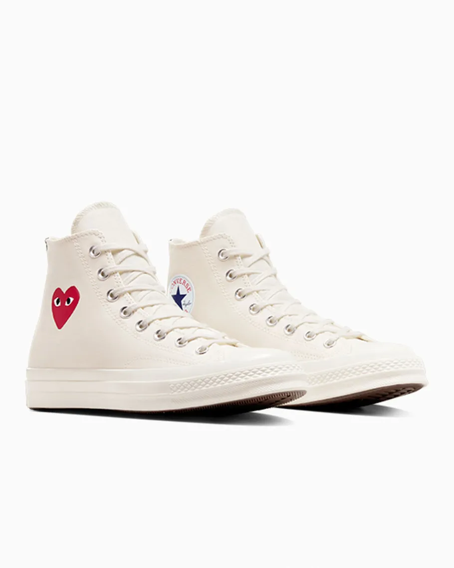 Converse PLAY Comme des Garçons Single Heart Chuck 70*Mujer Corte Alto | Corte Alto