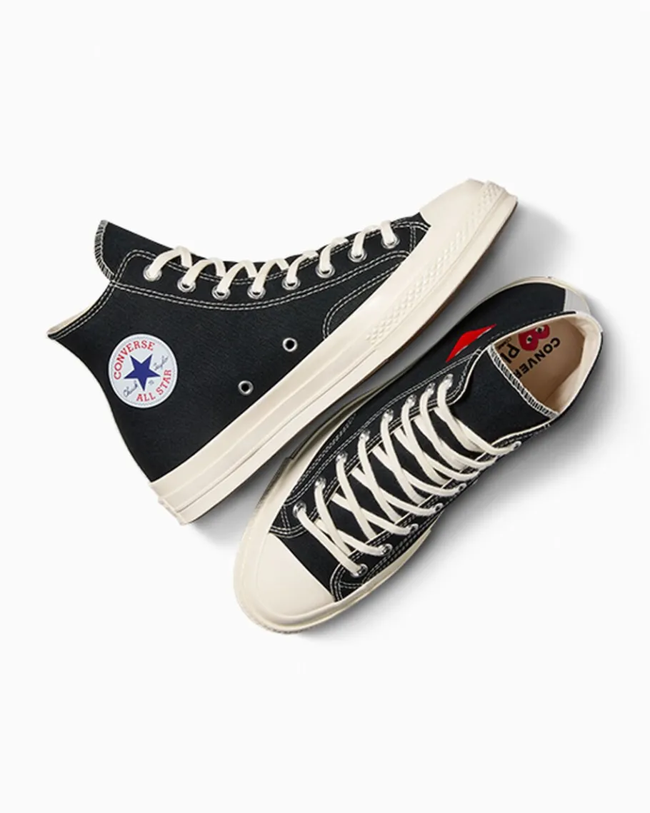 Converse PLAY Comme des Garçons Single Heart Chuck 70*Mujer Corte Alto | Corte Alto
