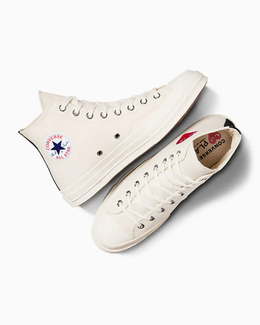 Converse PLAY Comme des Garçons Single Heart Chuck 70*Mujer Corte Alto | Corte Alto