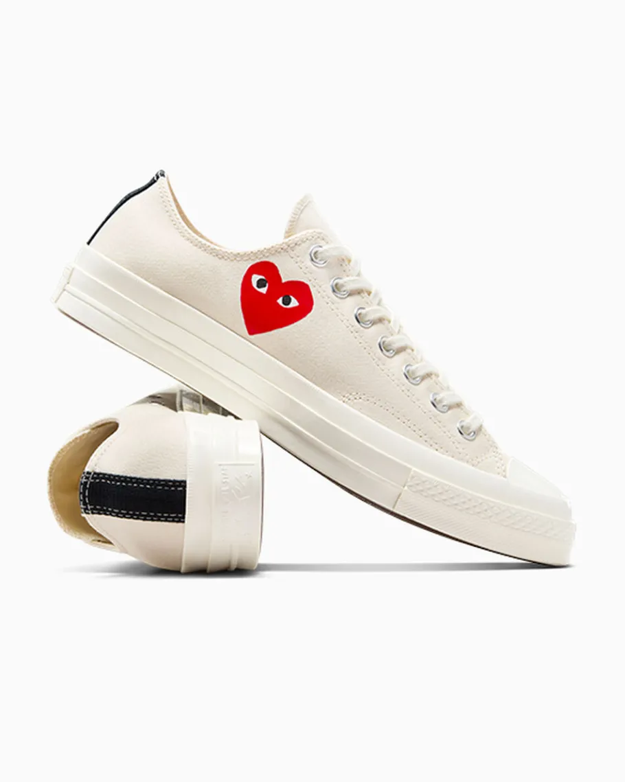 Converse PLAY Comme des Garçons Single Heart Chuck 70*Mujer Corte Bajo | Corte Bajo