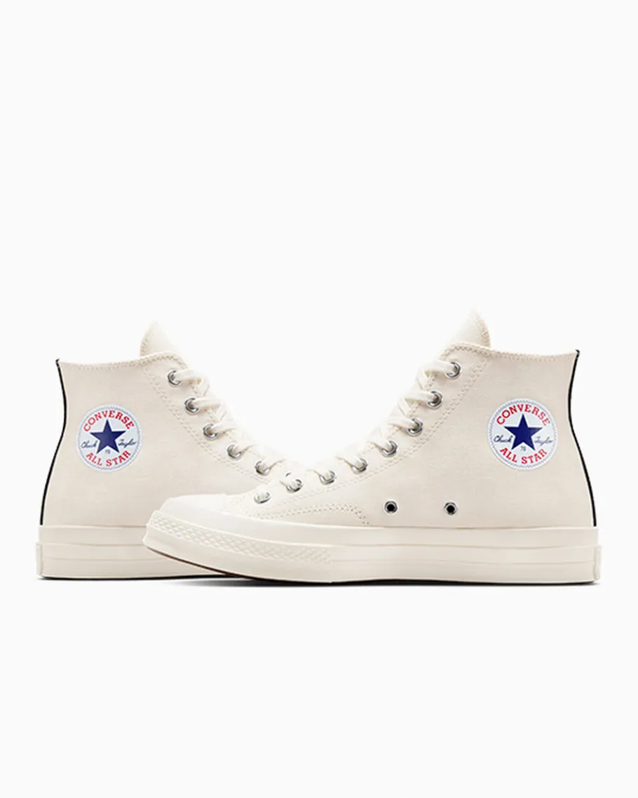 Converse PLAY Comme des Garçons Single Heart Chuck 70*Mujer Corte Alto | Corte Alto