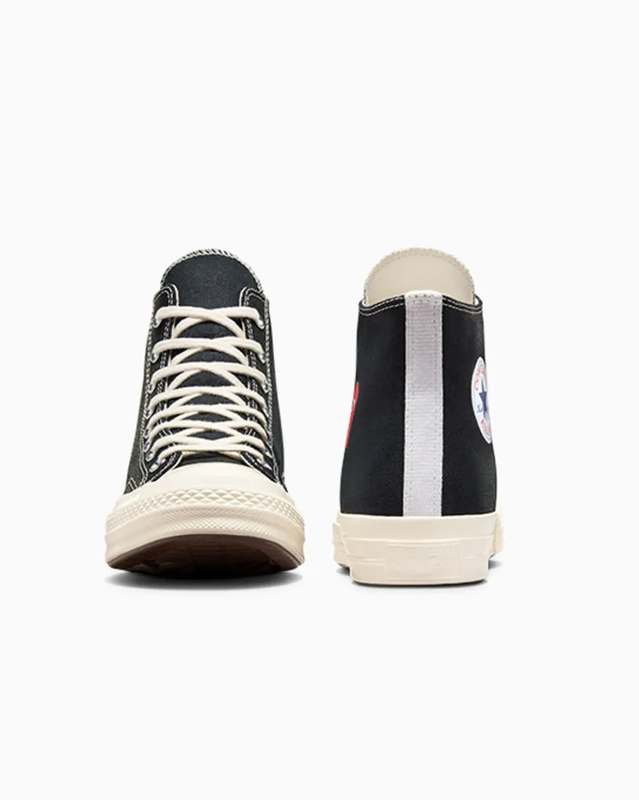 Converse PLAY Comme des Garçons Single Heart Chuck 70*Mujer Corte Alto | Corte Alto