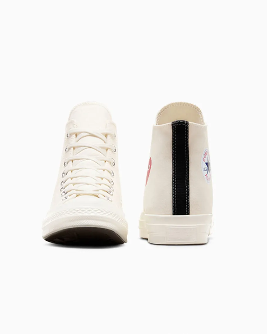 Converse PLAY Comme des Garçons Single Heart Chuck 70*Mujer Corte Alto | Corte Alto
