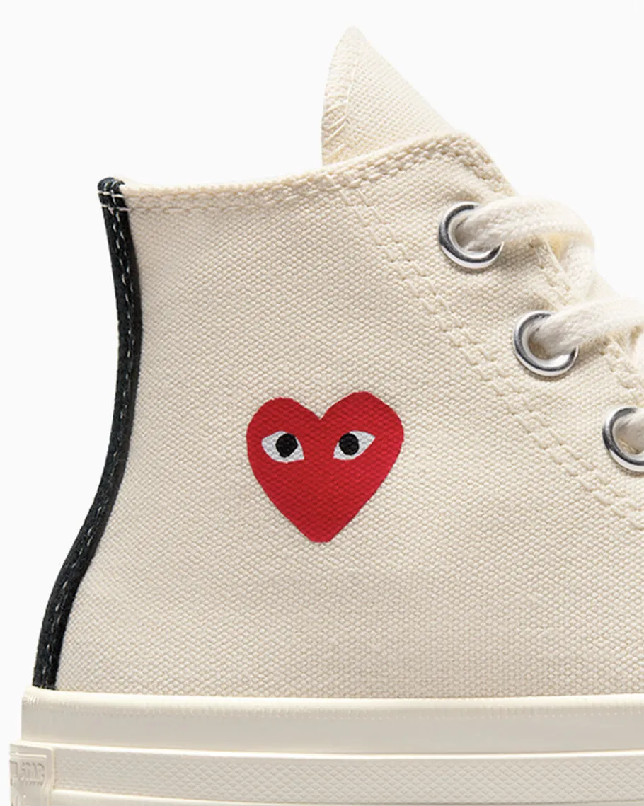 Converse PLAY Comme des Garçons Single Heart Chuck 70*Niños Niños Pequeños (4-8 Años) | Niño