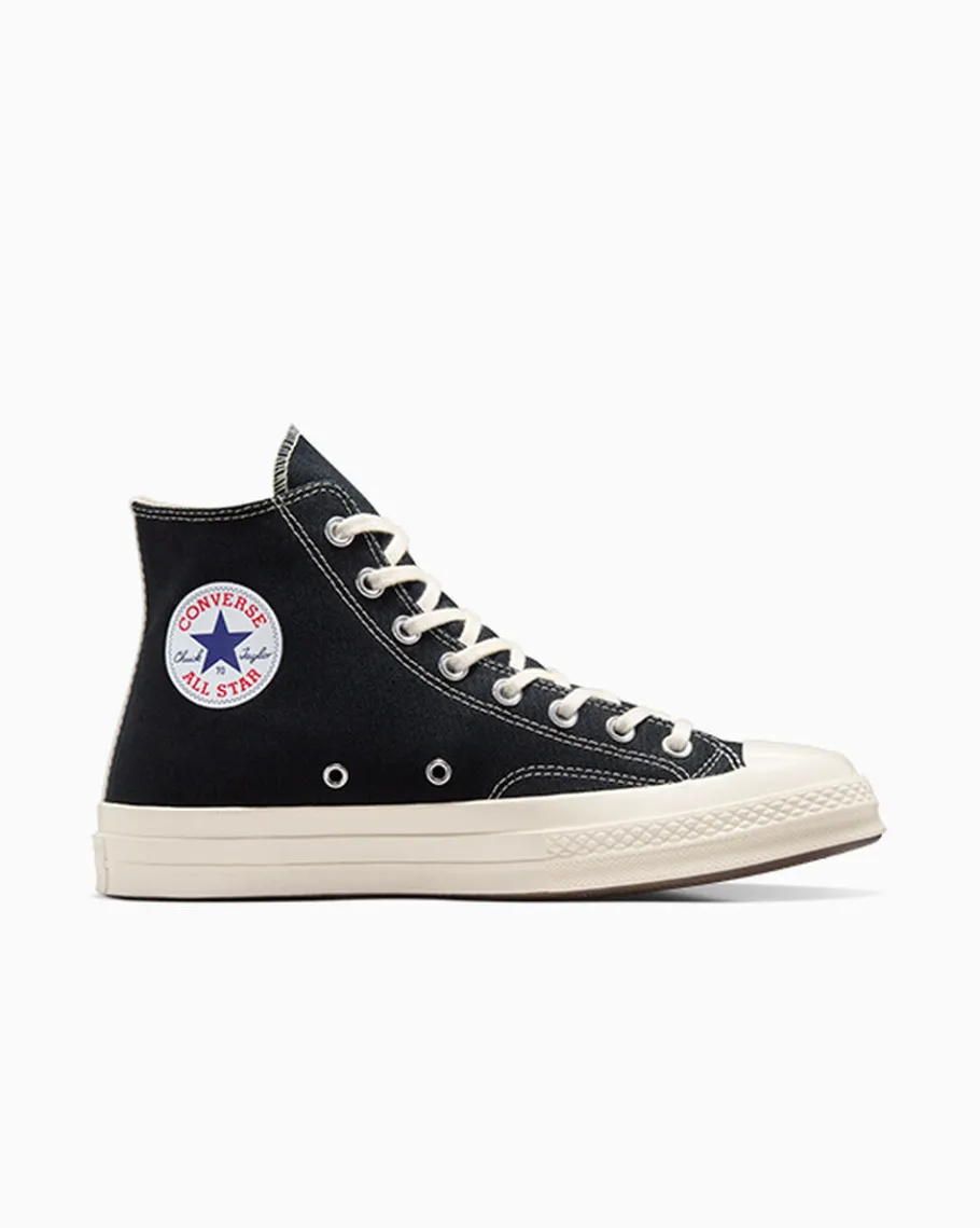 Converse PLAY Comme des Garçons Single Heart Chuck 70*Mujer Corte Alto | Corte Alto