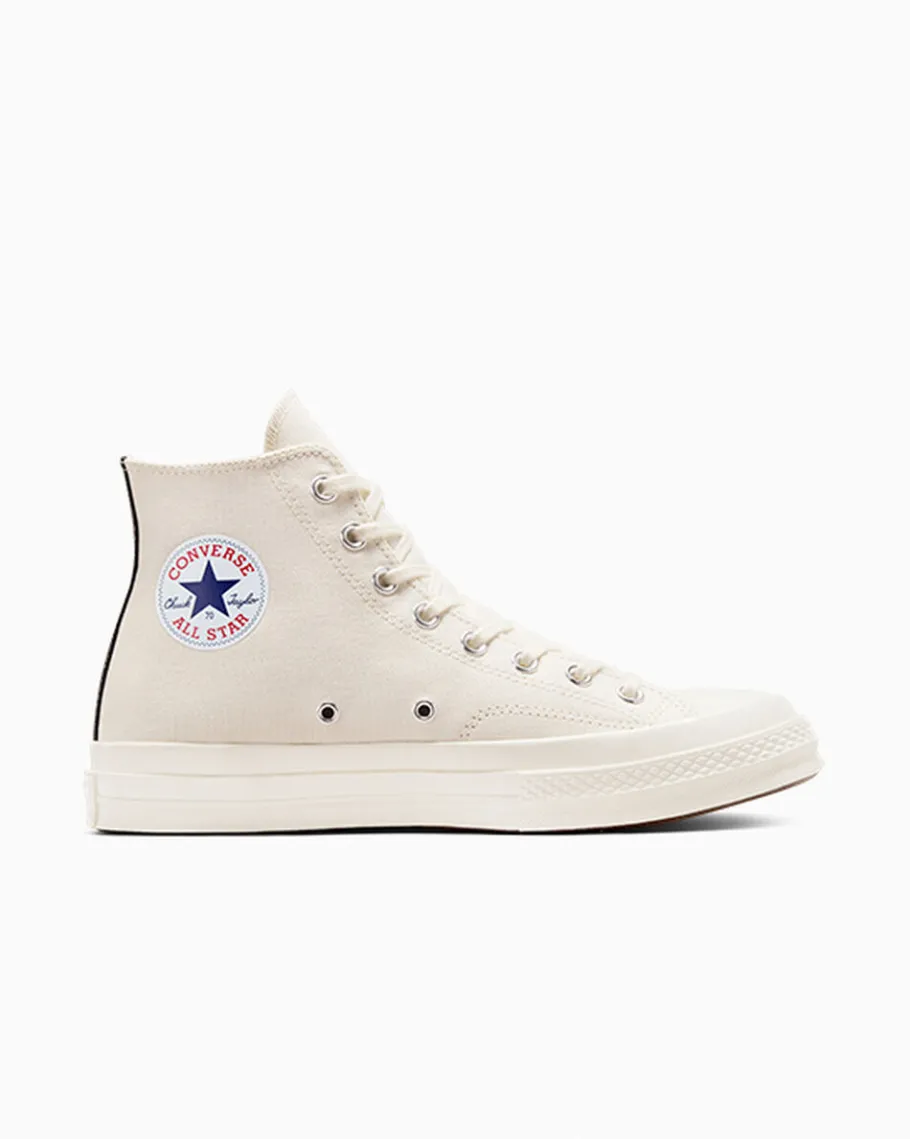 Converse PLAY Comme des Garçons Single Heart Chuck 70*Mujer Corte Alto | Corte Alto