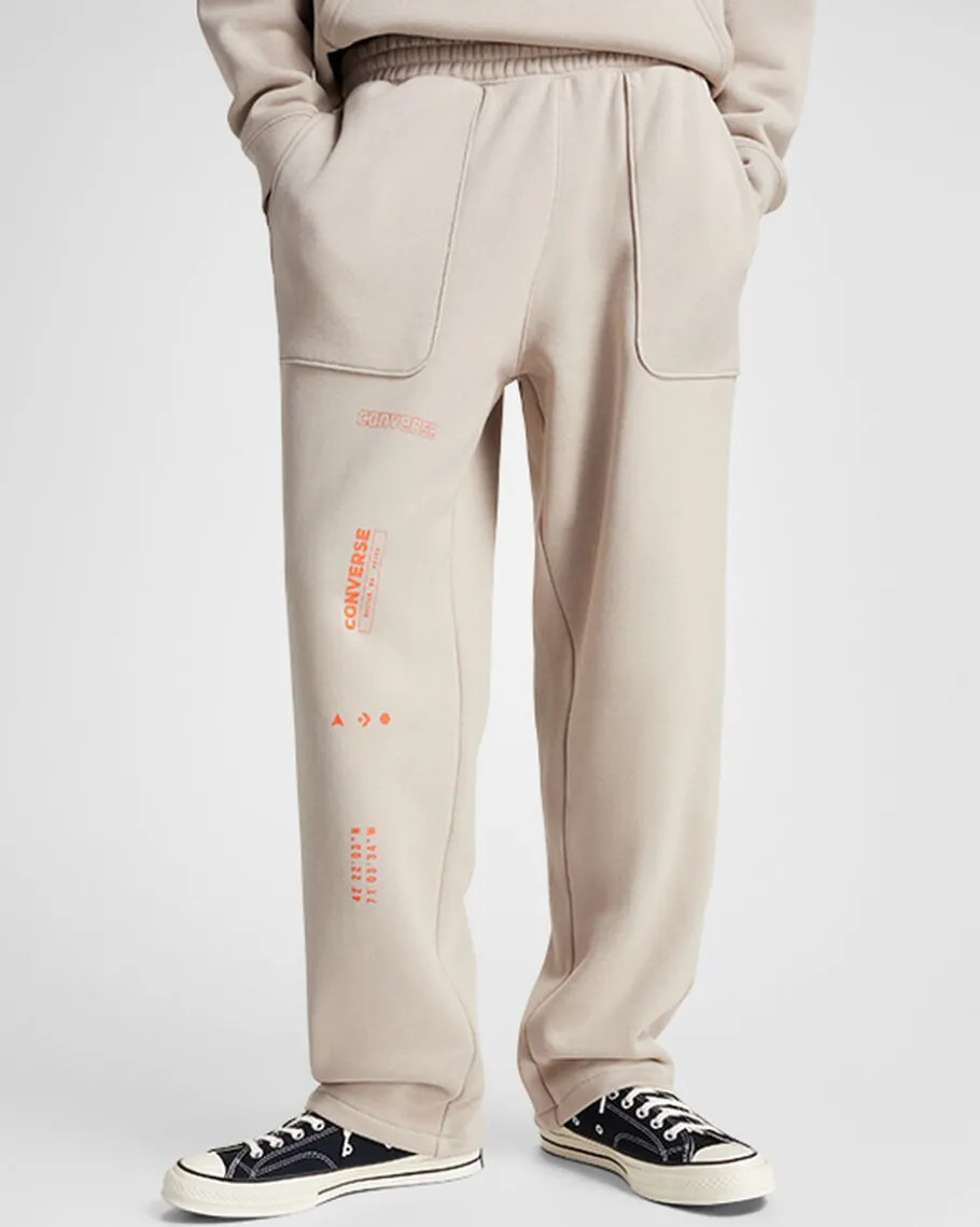 Converse Premium Logo Loose-Fit Sweatpants*Hombre Pantalones Largos Y Cortos