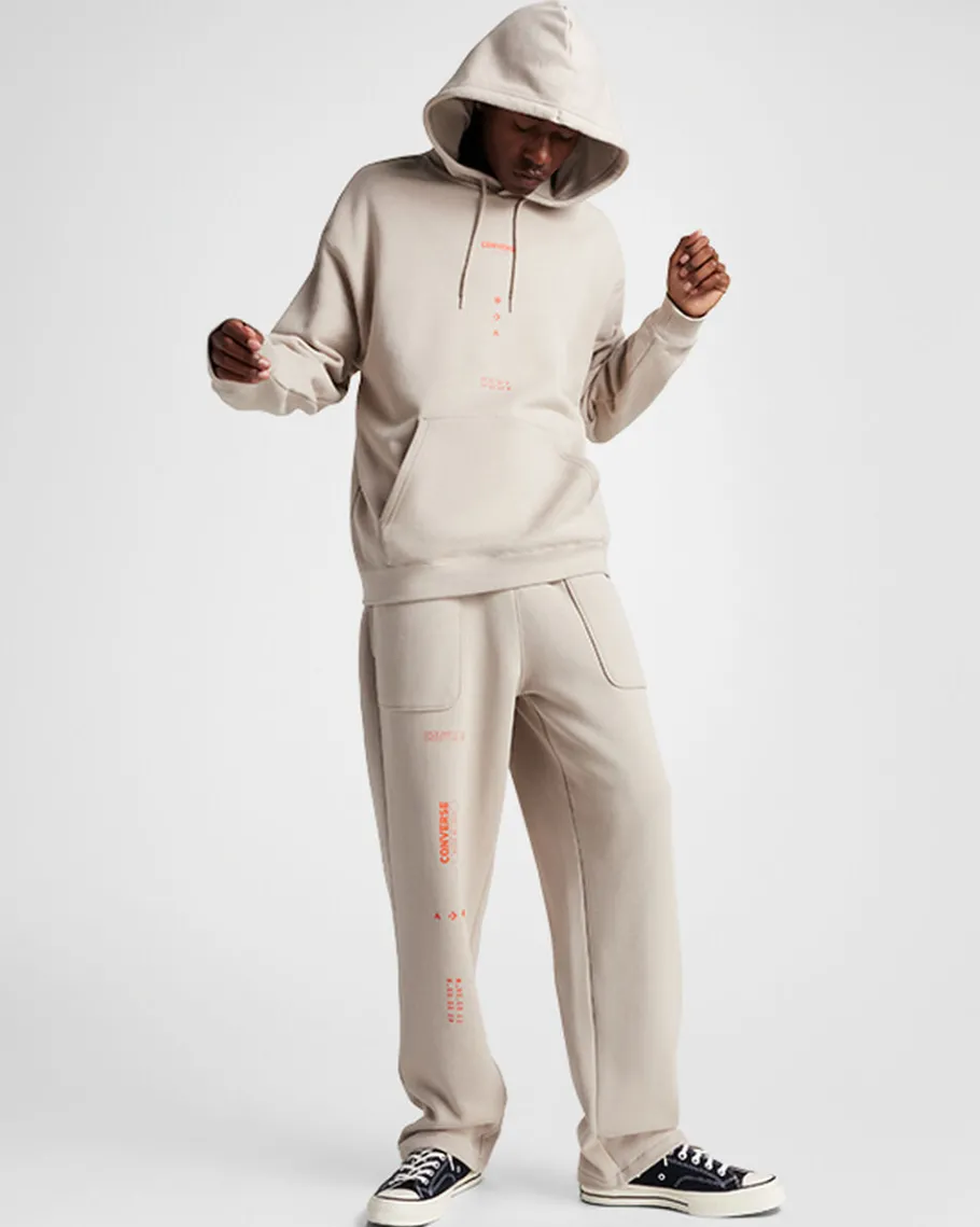 Converse Premium Logo Loose-Fit Sweatpants*Hombre Pantalones Largos Y Cortos