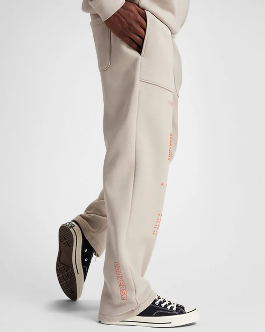 Converse Premium Logo Loose-Fit Sweatpants*Hombre Pantalones Largos Y Cortos