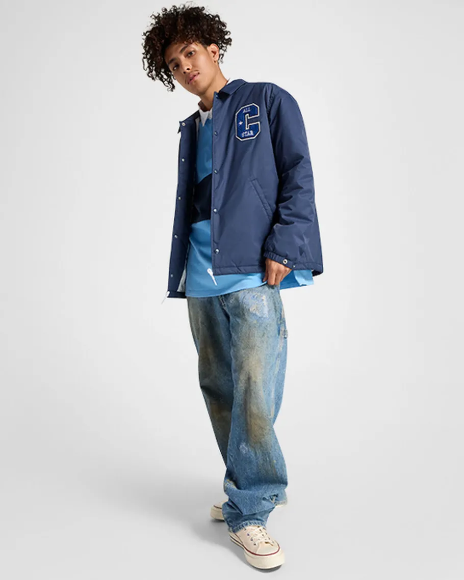 Converse Retro Coaches Jacket*Hombre Partes De Arriba Y Camisetas | Chaquetas Y Sudaderas