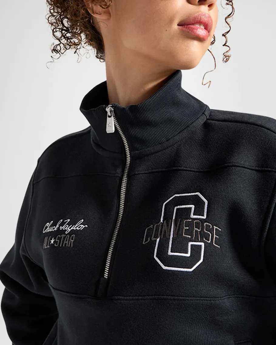 Converse Retro Half-Zip Popover*Mujer Chaquetas Y Sudaderas