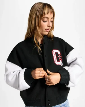 Converse Retro Varsity Jacket*Mujer Chaquetas Y Sudaderas