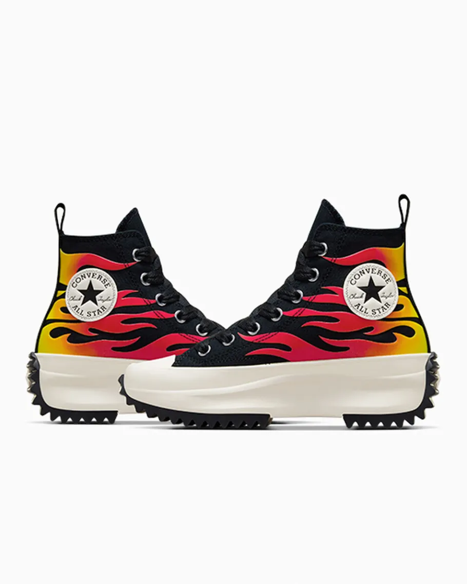 Converse Run Star Hike Platform Flames*Mujer Corte Alto | Plataformas