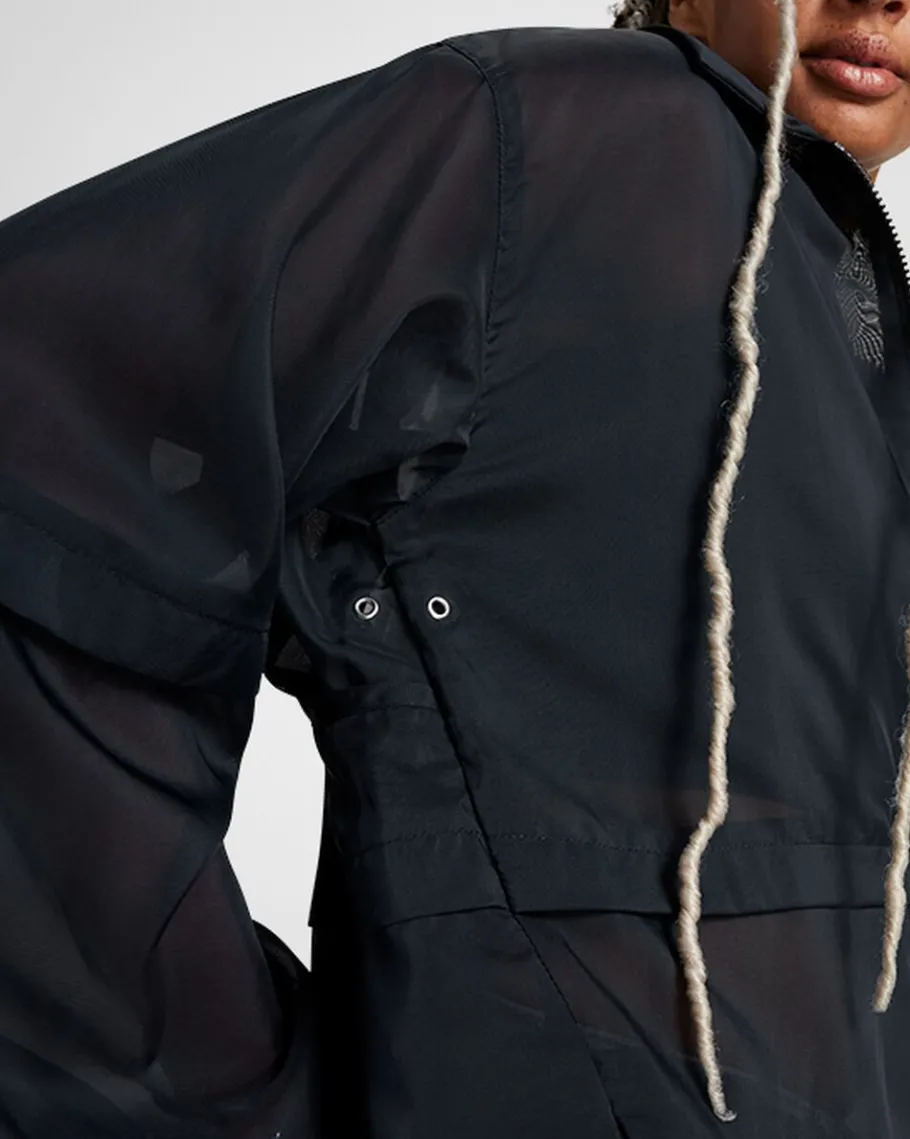 Converse Sheer Layered Jacket*Mujer Chaquetas Y Sudaderas
