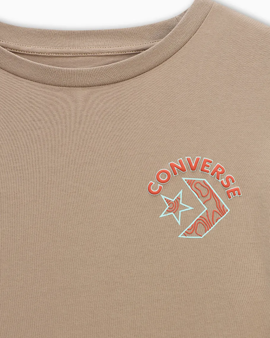 Converse Topography T-Shirt*Hombre Partes De Arriba Y Camisetas