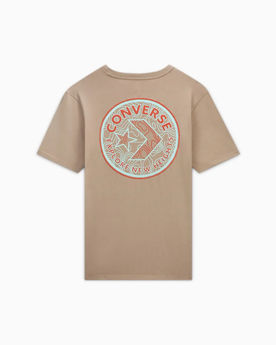 Converse Topography T-Shirt*Hombre Partes De Arriba Y Camisetas